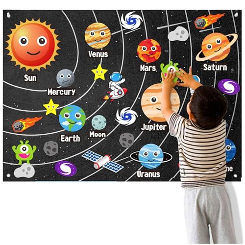 Sonnensystem Kinder Planeten Kinder Lernspielzeug Um Astronaut Zu Werden Montessori Spielzeug Kinder 3 4 5 6 7 8 Jahre Geschenke Für Kinder Mädchen Jungen Geburtstag Weihnachten von Tomatoys