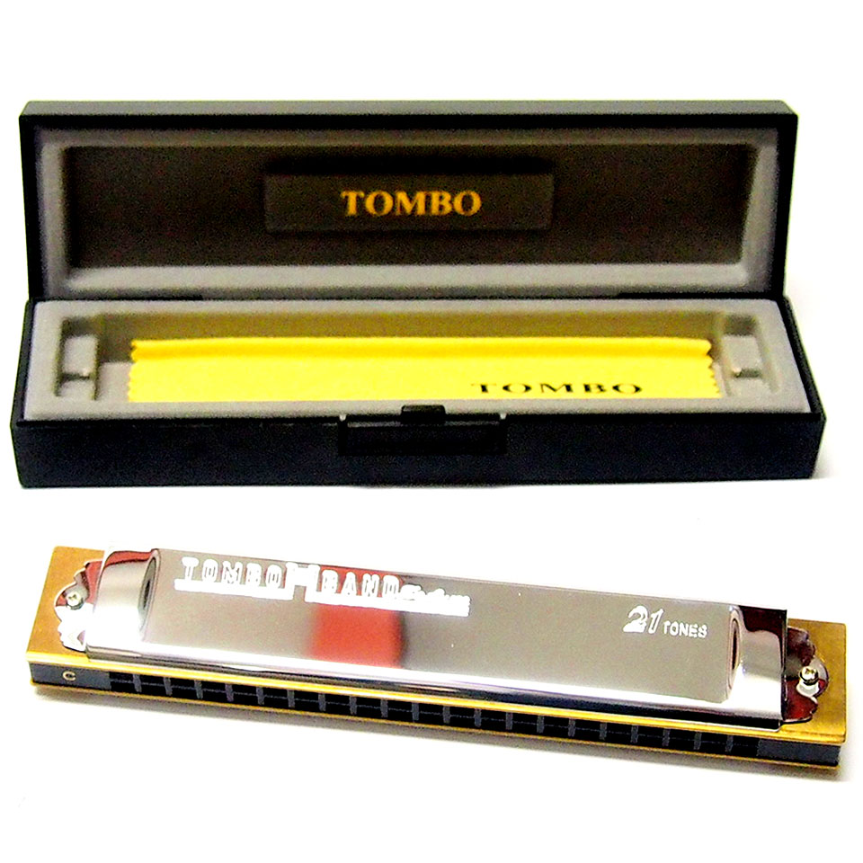 Tombo 1521 Band Deluxe 21 C Tremolo-Mundharmonika von Tombo