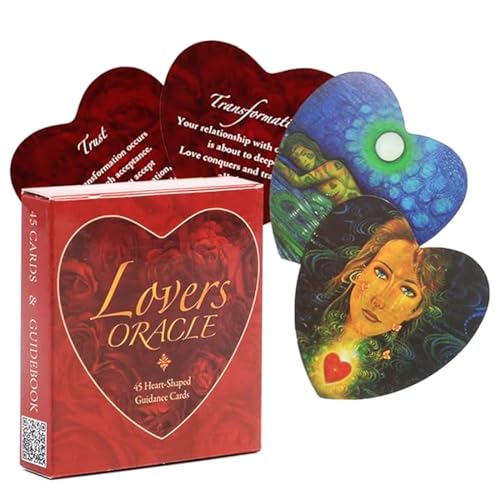 Tomedeks Love Orakelkarten, Lovers Oracle, 45 Tarotkarten Deck, Oracle Cards DeckGuide You on The Journey of Love, Tarotkarten für Anfänger Tomedeks Love Orakelkarten, Lovers Oracle, 45 Tarotkarten Deck, Oracle Cards DeckGuide You on The Journey of Love, Tarotkarten für Anfänger von Tomedeks