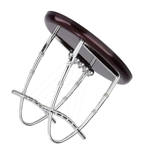 Newtons Cradle Balance Balls, Physics Educational Balance Balls Desktop ation Physik Lernzubehör für Zuhause und Büro (S) von Tomedny