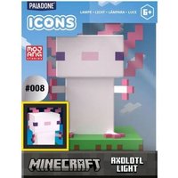 Minecraft Axolotl Icon Dekolampe von Tomik Toys GmbH