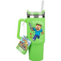 Minecraft Green 900ml Multiway Travel Cup Straw Minecraft Green 900ml Multiway Travel Cup Straw von Tomik Toys GmbH