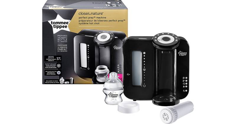 Fläschchenzubereiter Perfect Prep, schwarz von Tommee Tippee