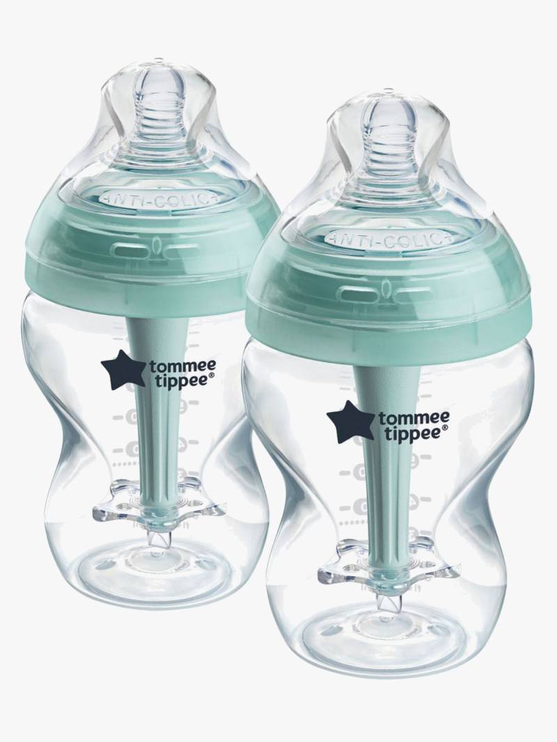 Tommee Tippee Anti-Kolik Babyflasche 2er-Pack 260 ml, Green Tommee Tippee Anti-Kolik Babyflasche 2er-Pack 260 ml, Green von Tommee Tippee