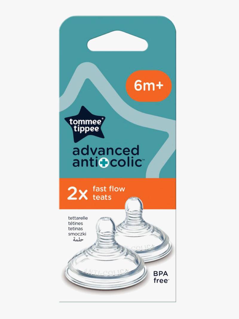 Tommee Tippee Anti-Kolik Start Fast Flow Sauger 2er-Pack Tommee Tippee Anti-Kolik Start Fast Flow Sauger 2er-Pack von Tommee Tippee