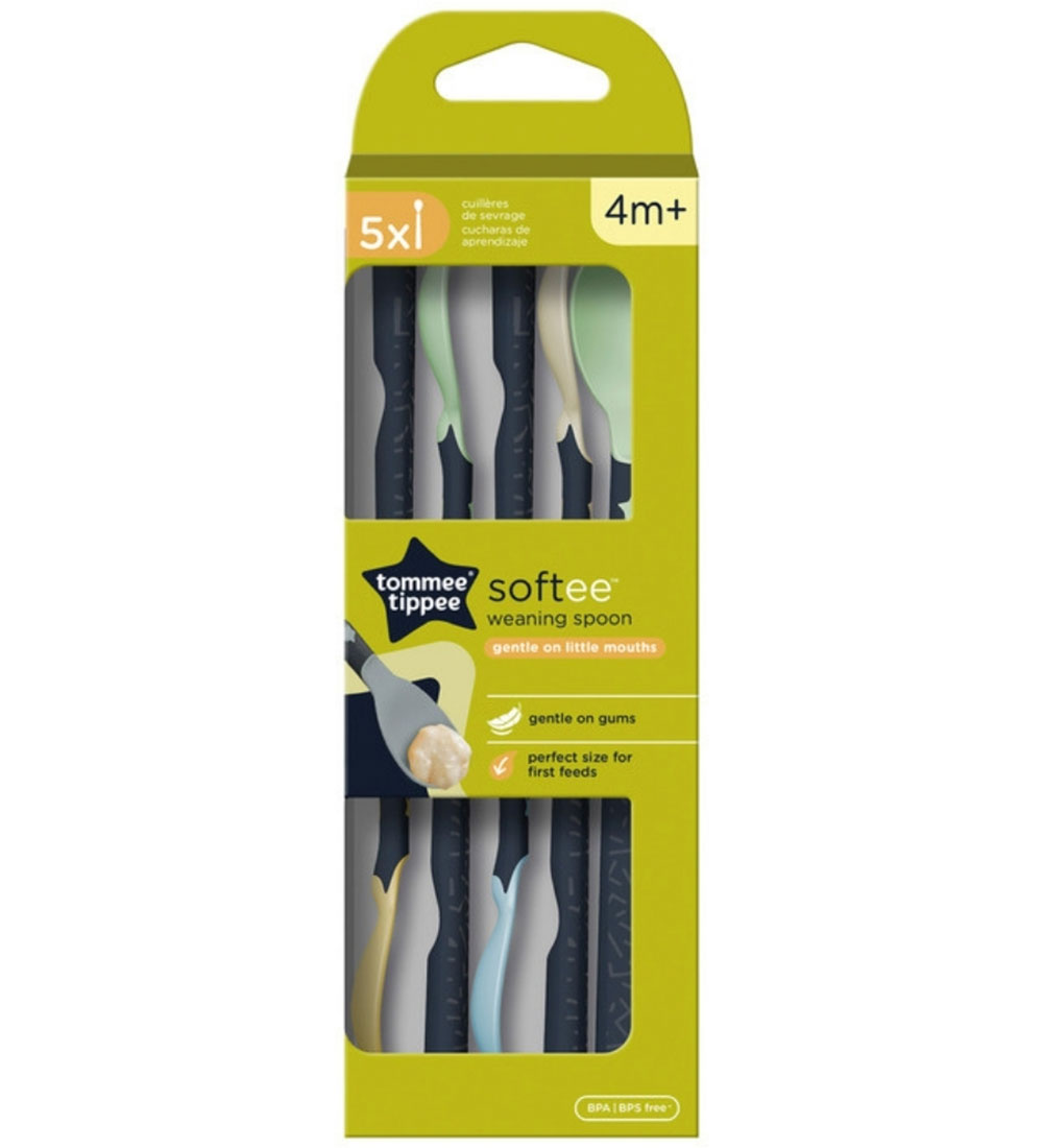 Tommee Tippee Babylöffel - Softee - 5er-Pack - Navy/Mehrfarbig - Tommee Tippee - One Size - Kinderbesteck Tommee Tippee Babylöffel - Softee - 5er-Pack - Navy/Mehrfarbig - Tommee Tippee - One Size - Kinderbesteck von Tommee Tippee