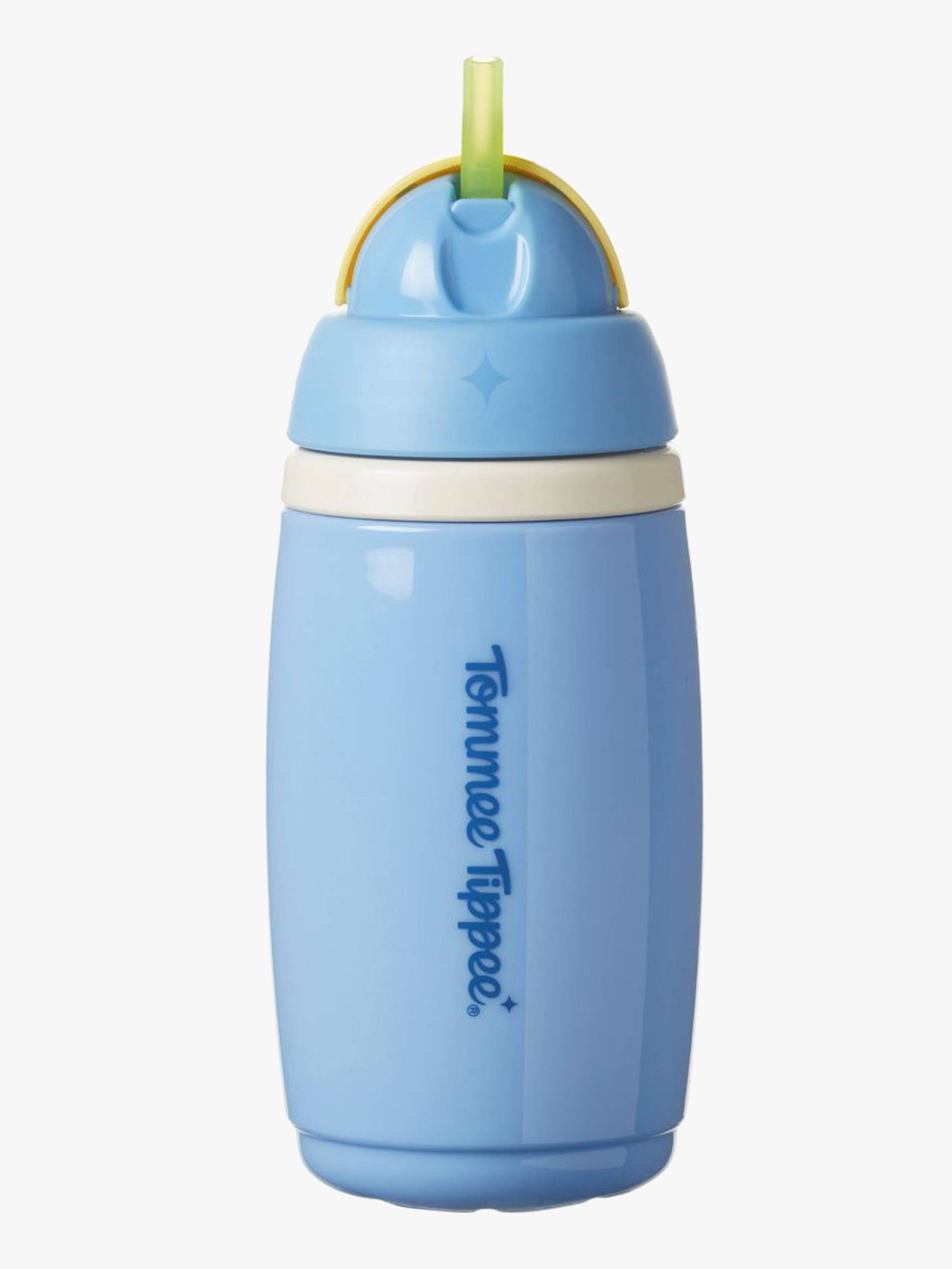 Tommee Tippee Flasche mit Trinkhalm 266 ml, Blau Tommee Tippee Flasche mit Trinkhalm 266 ml, Blau von Tommee Tippee