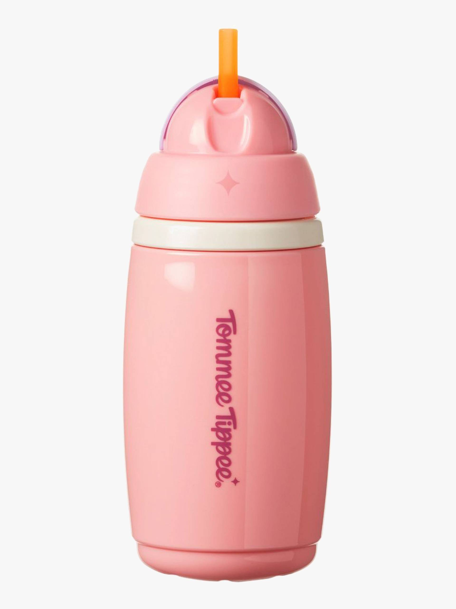 Tommee Tippee Flasche mit Trinkhalm 266 ml, Rosa Tommee Tippee Flasche mit Trinkhalm 266 ml, Rosa von Tommee Tippee