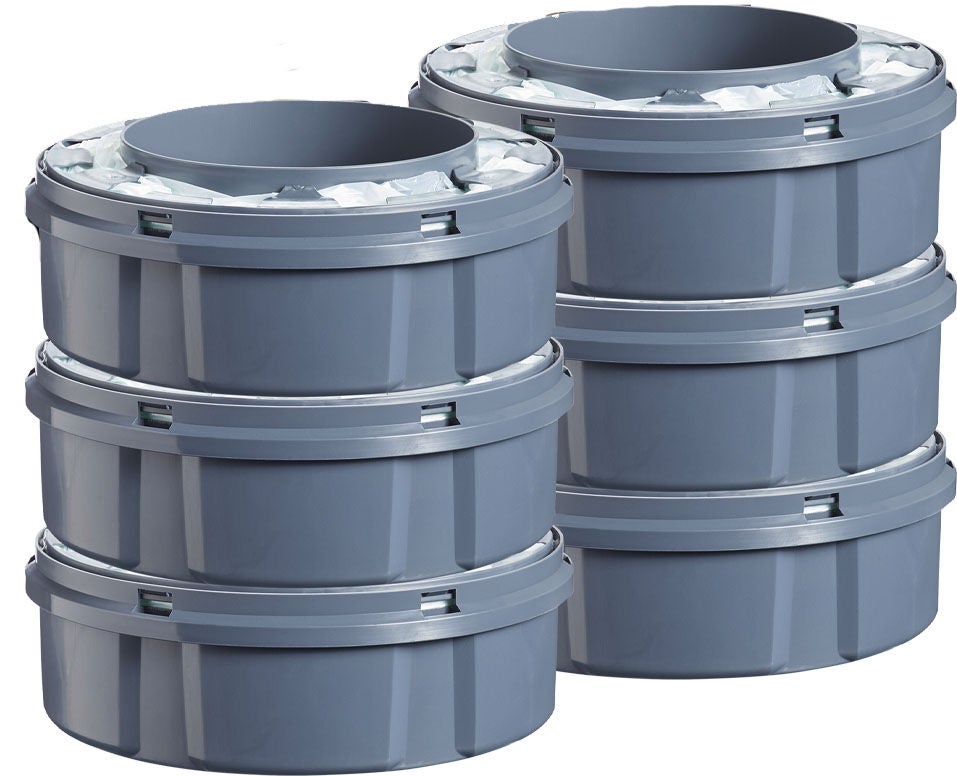 Tommee Tippee Nachfüllpackungen Sangenic XL 6er-Pack, Grau Tommee Tippee Nachfüllpackungen Sangenic XL 6er-Pack, Grau von Tommee Tippee