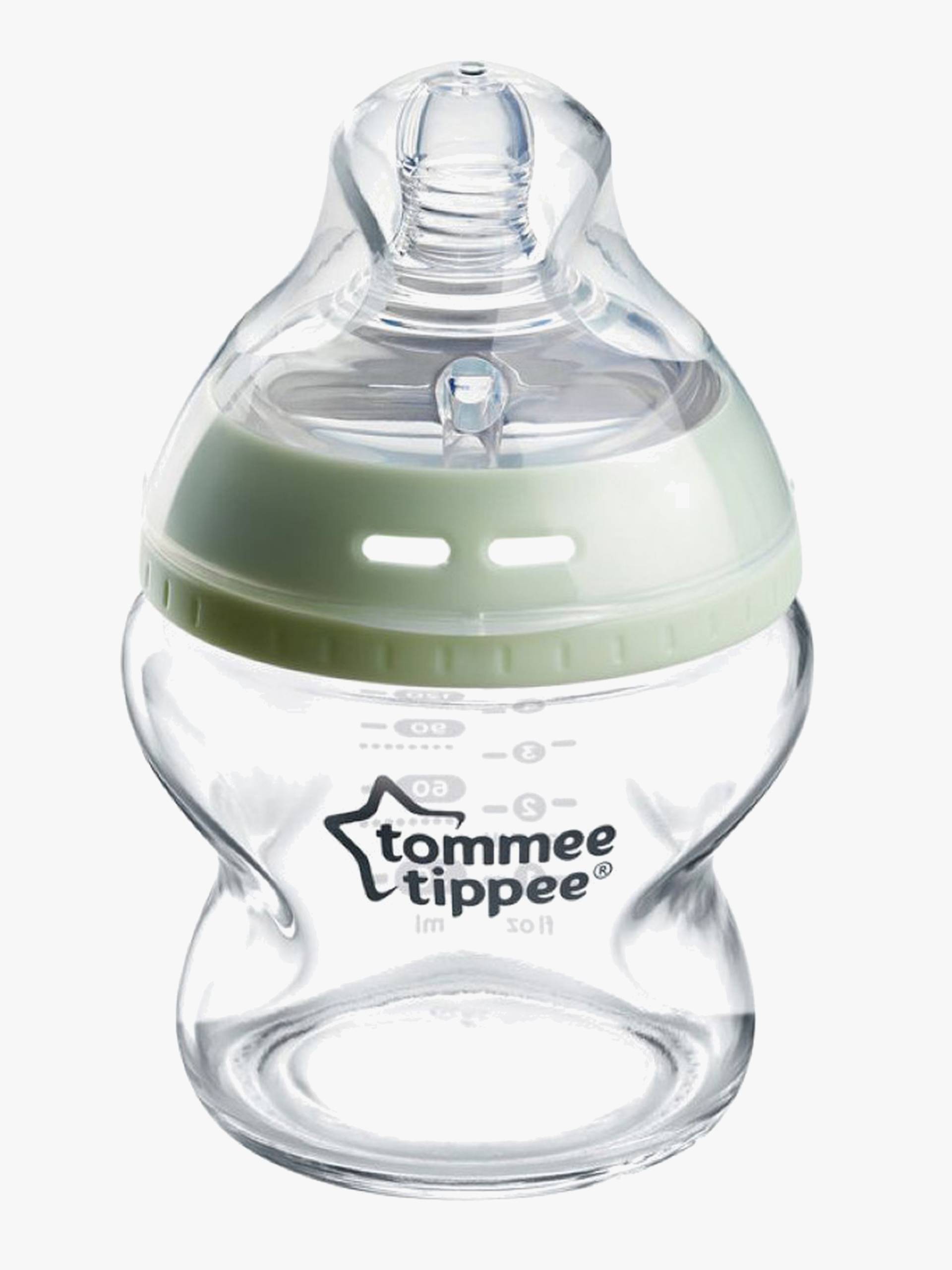 Tommee Tippee Natural Start Babyflasche 150 ml Glas, Green Tommee Tippee Natural Start Babyflasche 150 ml Glas, Green von Tommee Tippee