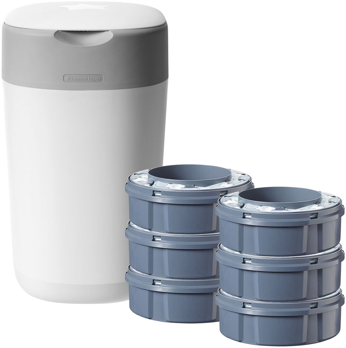 Tommee Tippee Sangenic T& C inkl. 6 Refill, Weiß Tommee Tippee Sangenic T& C inkl. 6 Refill, Weiß von Tommee Tippee