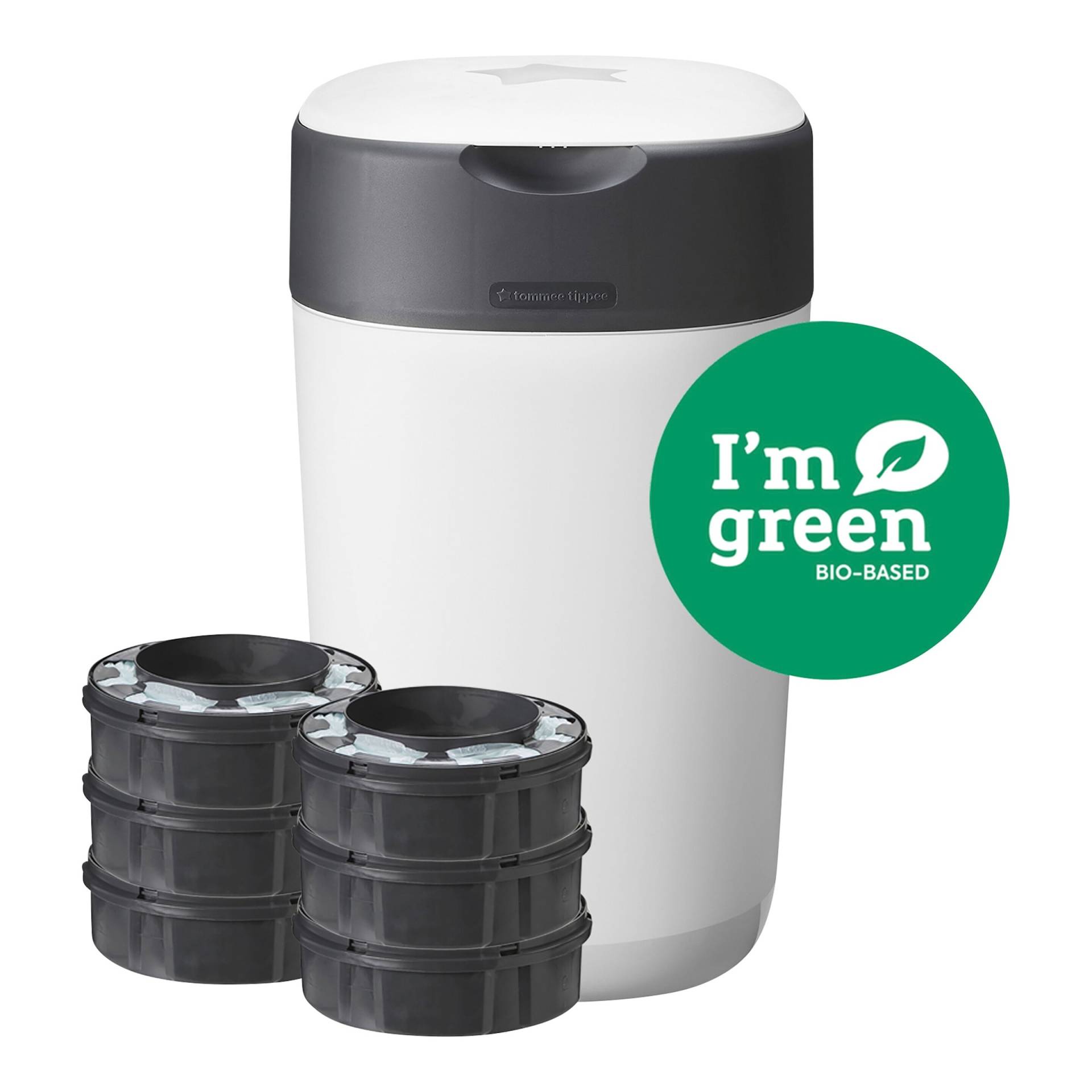 Tommee Tippee Twist & Click Windeleimer Twist & Click inklusive 6er-Pack Nachfüllkassetten Tommee Tippee Twist & Click Windeleimer Twist & Click inklusive 6er-Pack Nachfüllkassetten von Tommee Tippee