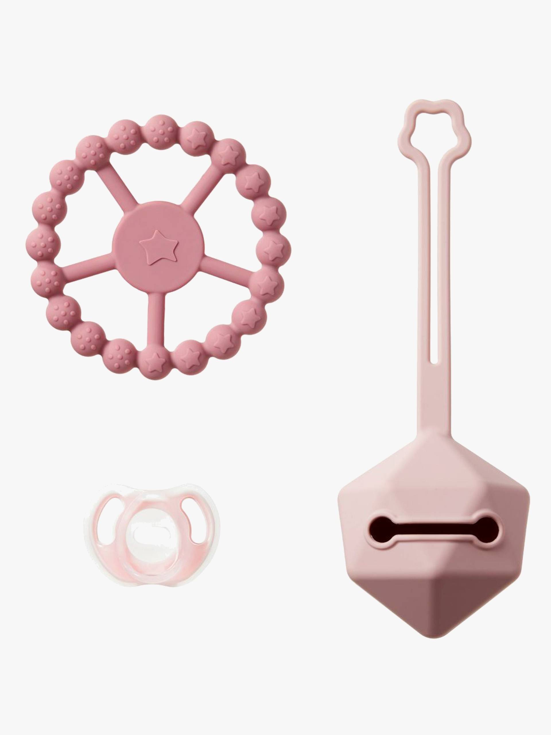 Tommee Tippee Schnuller & Beißring Geschenkset Silikon, Rosa Tommee Tippee Schnuller & Beißring Geschenkset Silikon, Rosa von Tommee Tippee