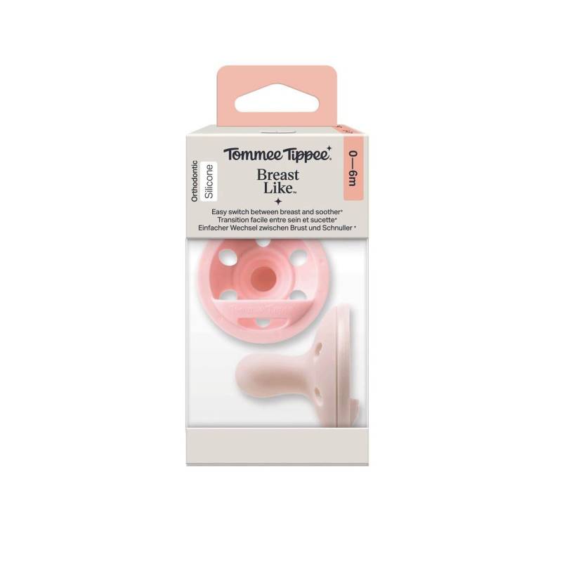 Tommee Tippee Twist & Click 2er-Pack Schnuller Breast Like 0-6M Tommee Tippee Twist & Click 2er-Pack Schnuller Breast Like 0-6M von Tommee Tippee