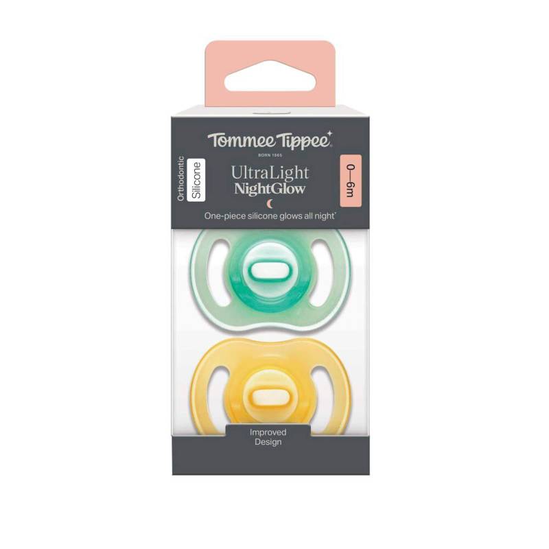 Tommee Tippee Twist & Click 2er-Pack Schnuller ultra light 0-6M Tommee Tippee Twist & Click 2er-Pack Schnuller ultra light 0-6M von Tommee Tippee