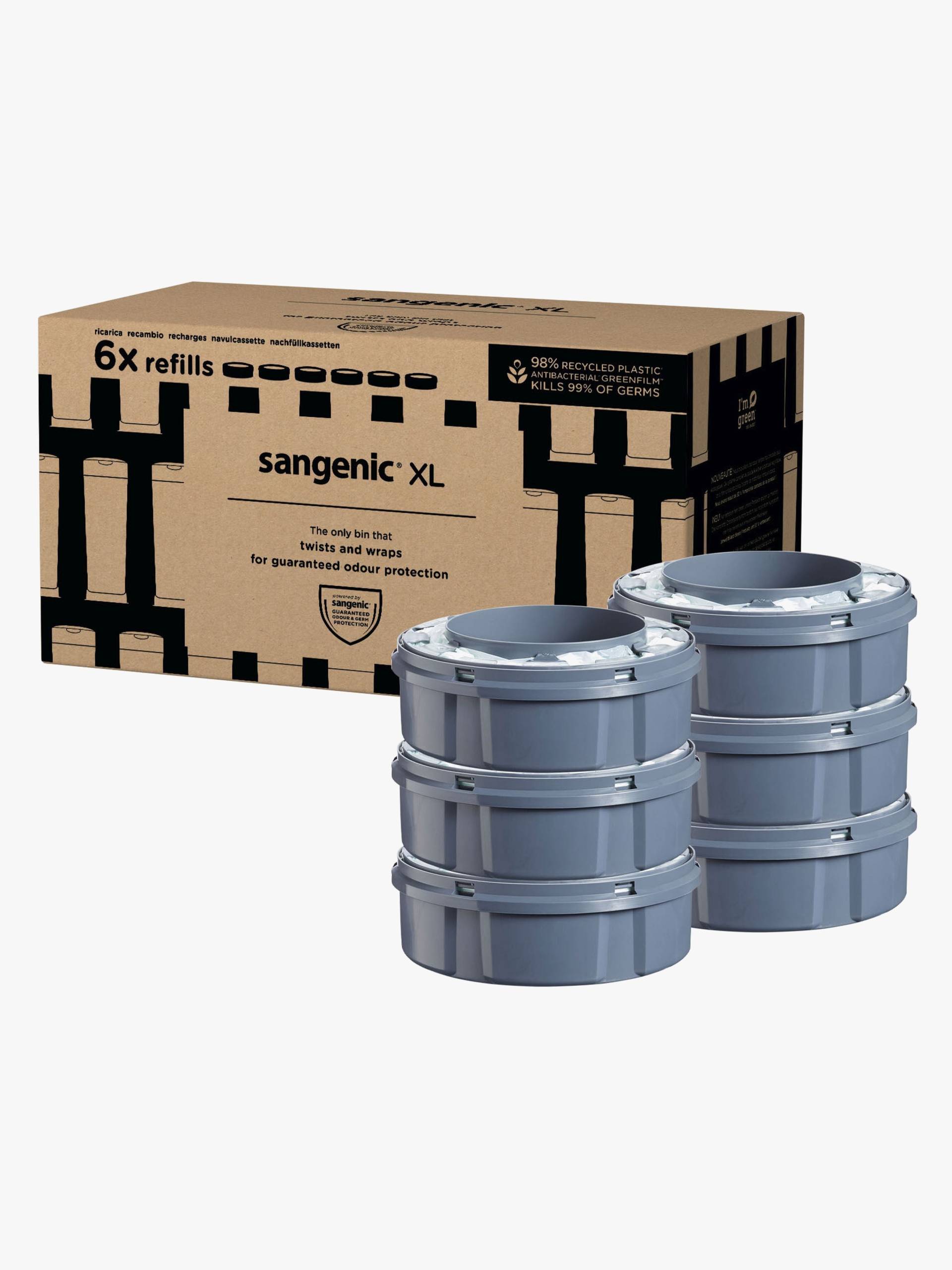Tommee Tippee Twist & Click Sangenic XL Nachfüllpackung 6er-Pack Tommee Tippee Twist & Click Sangenic XL Nachfüllpackung 6er-Pack von Tommee Tippee