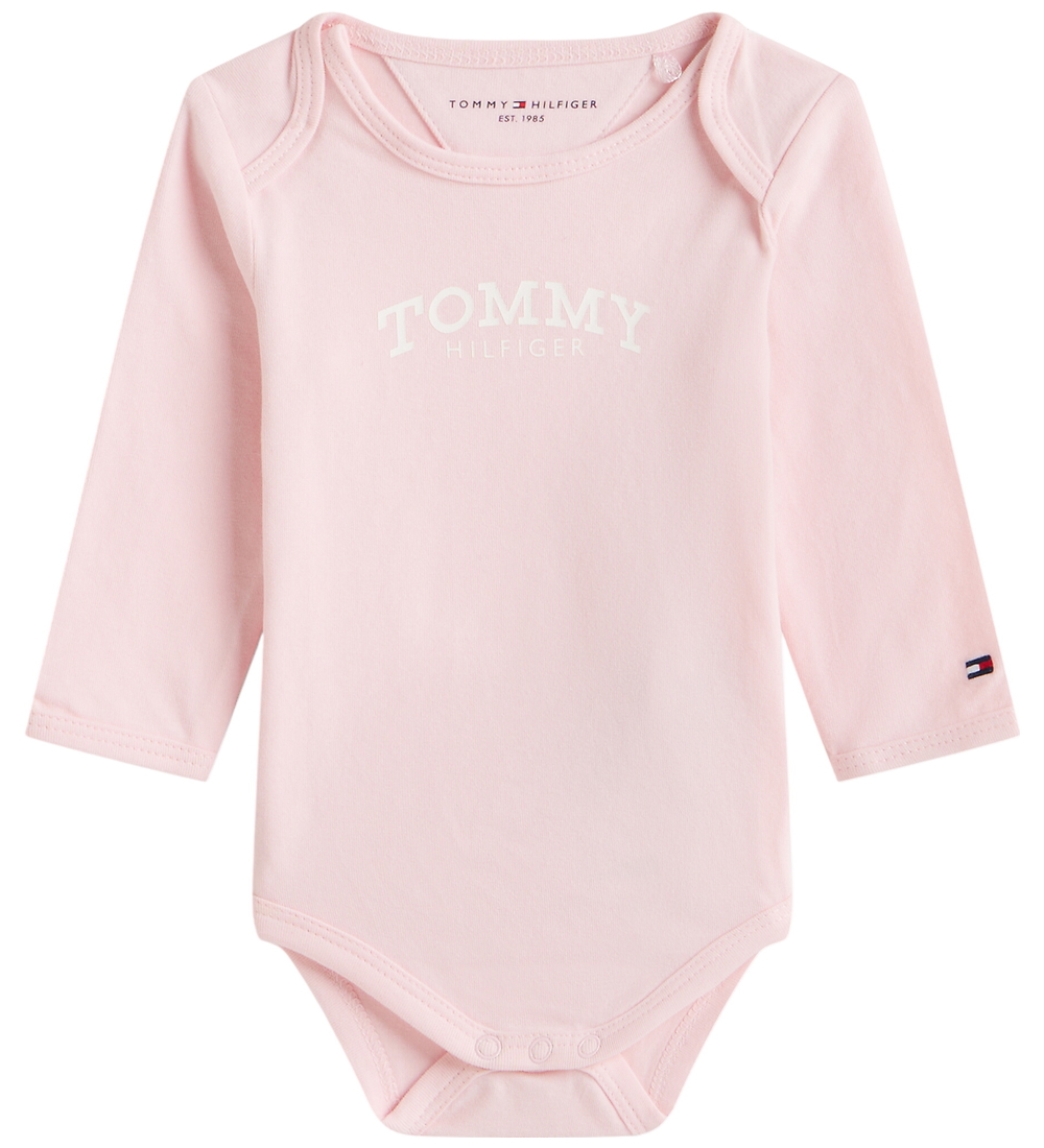 Tommy Hilfiger Body l/ä - Minitype - Herzogin Pink - Tommy Hilfiger - 1½ Jahre (86) - Body L/Ä von Tommy Hilfiger