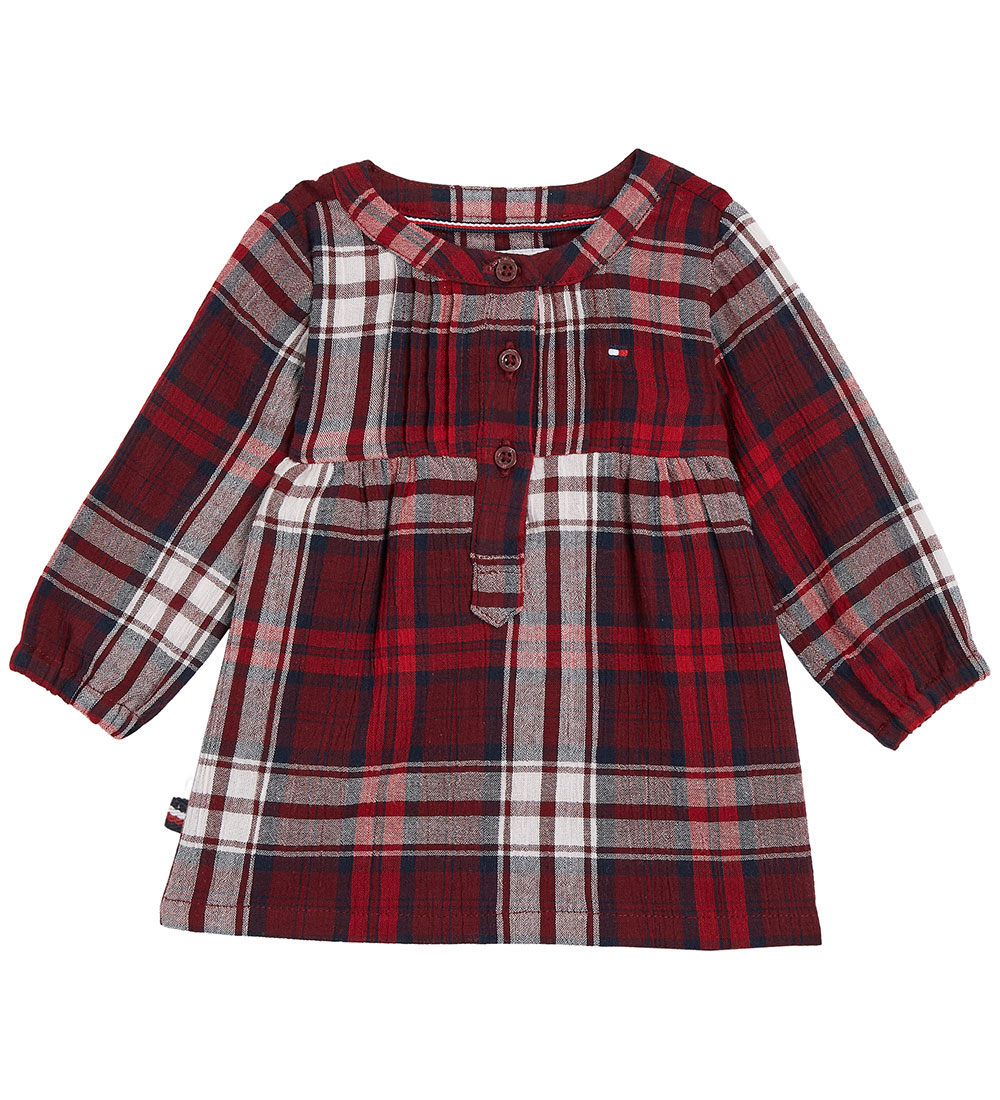 Tommy Hilfiger Kleid - Baby Tommy Tartan - Multi Karo - Tommy Hilfiger - 1½ Jahre (86) - Kleider von Tommy Hilfiger