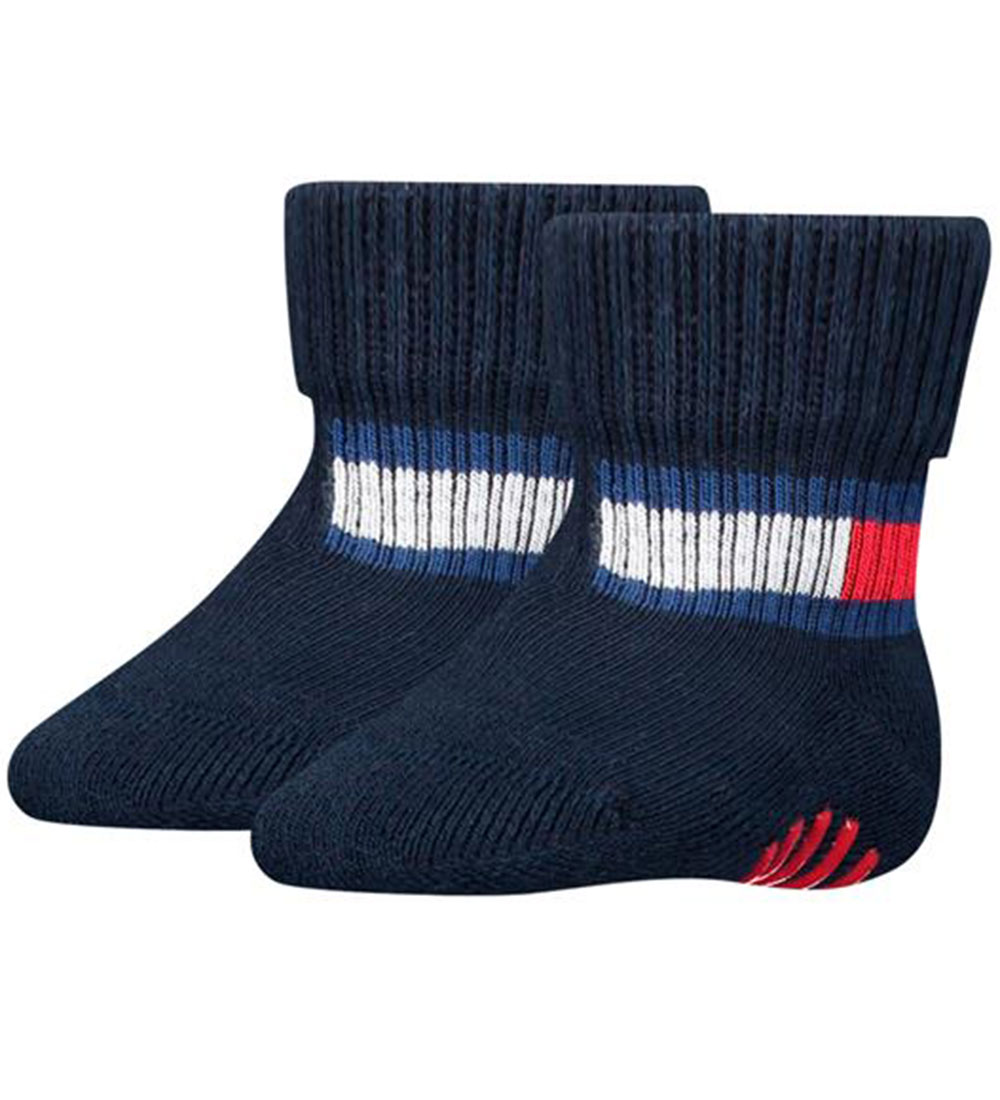 Tommy Hilfiger Socken m. Anti-Rutsch - 2er-Pack - Baby Flagge - - Tommy Hilfiger - 15/18 - Socken Tommy Hilfiger Socken m. Anti-Rutsch - 2er-Pack - Baby Flagge - - Tommy Hilfiger - 15/18 - Socken von Tommy Hilfiger