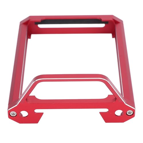Tomotato Aluminiumlegierung RC -Auto -Sender -Protektor -Rahmenanpassung, Upgrade -Empfängerzubehör Remote -Radiocontroller, Metall Base Protector Bracket Halterhalter -Shell -Support (Rot) von Tomotato