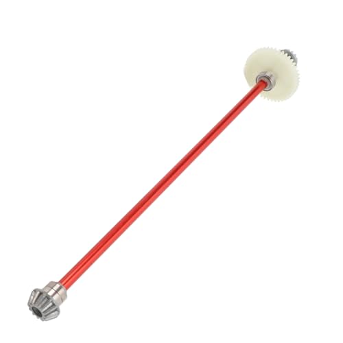 Tomotato RC-Zentralantriebswelle, RC-Car-Metall-Zentralwellen-Ersatzteil, RC-Car-Getriebe-Antriebswelle für 124010 RC-Car-Zubehör von Tomotato