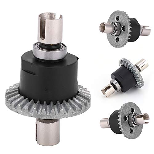 Tomvorks Verbesserung der Steuerung, des Metalldifferenzzubehörs, Wltoys 144001 RC-Auto, Sicherheit, Geringes Gewicht, Exquisites Erscheinungsbild, Bestehend von Tomvorks