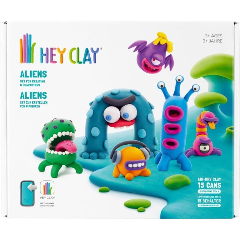 HEY CLAY ALIENS SET von Tomy