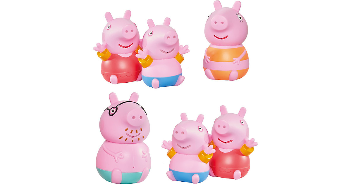 Peppa Pig - Peppa Wutz Badespritzer  (3er Set) von Tomy