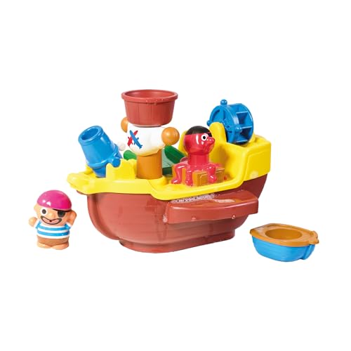 TOMY E71602 Spielzeug Schiff Piratenschiff Mehrfarbig, Hochwertiges Kleinkindspielzeug, Piratenschiff Spielzeug für die Badewanne, Boot Badewanne, Boot Spielzeug, Badewannenspielzeug, Ab 18 Monaten TOMY E71602 Spielzeug Schiff Piratenschiff Mehrfarbig, Hochwertiges Kleinkindspielzeug, Piratenschiff Spielzeug für die Badewanne, Boot Badewanne, Boot Spielzeug, Badewannenspielzeug, Ab 18 Monaten von Toomies