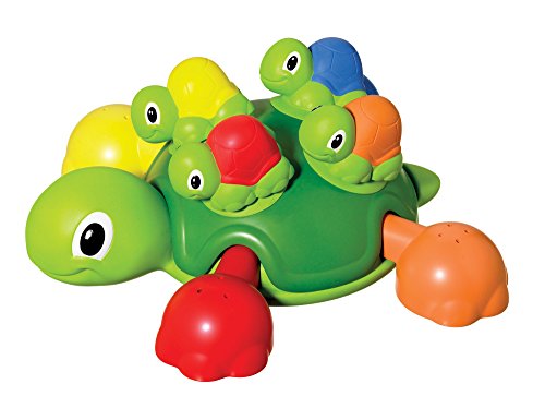 Tomy Toomies Turtle Tots , Shape Sorting Suction Squirters Bath Toy , Baby Bath Toy For Boys & Girls Aged 1, 2,3+ Year Olds von Toomies