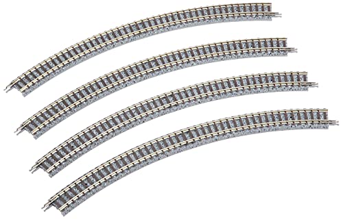 Tomytec 018513 4 Gleise, gebogen in Schotterbettung, 45 Grad, One Size Tomytec 018513 4 Gleise, gebogen in Schotterbettung, 45 Grad, One Size von TomyTEC