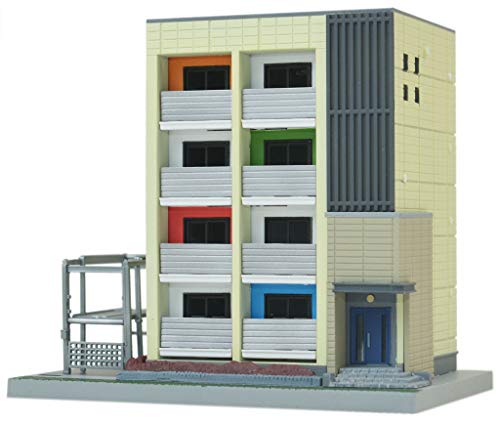 TomyTEC 301929 Apartment-Block, beige Modellbausatz, Modellbauzubehör, Mehrfarbig, One Size TomyTEC 301929 Apartment-Block, beige Modellbausatz, Modellbauzubehör, Mehrfarbig, One Size von TomyTEC