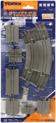 Tomytec 910886 - Straßenbahnschienen, Grund-Set Modelleisenbahnzubehör von TomyTEC