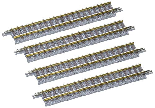Tomytec 018056-4 Gleise, gerade in Schotterbettung, je 99 mm von TomyTEC