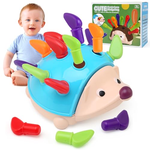 TonStyle Steckspiel ab 1 Jahr, Igel Montessori Spielzeug Baby ab 1-3 Jahr, Motorikspielzeug Geschenke für Kinder ab 18 Monate 1 2 3 Jahren, Jungen und Mädchen TonStyle Steckspiel ab 1 Jahr, Igel Montessori Spielzeug Baby ab 1-3 Jahr, Motorikspielzeug Geschenke für Kinder ab 18 Monate 1 2 3 Jahren, Jungen und Mädchen von TonStyle