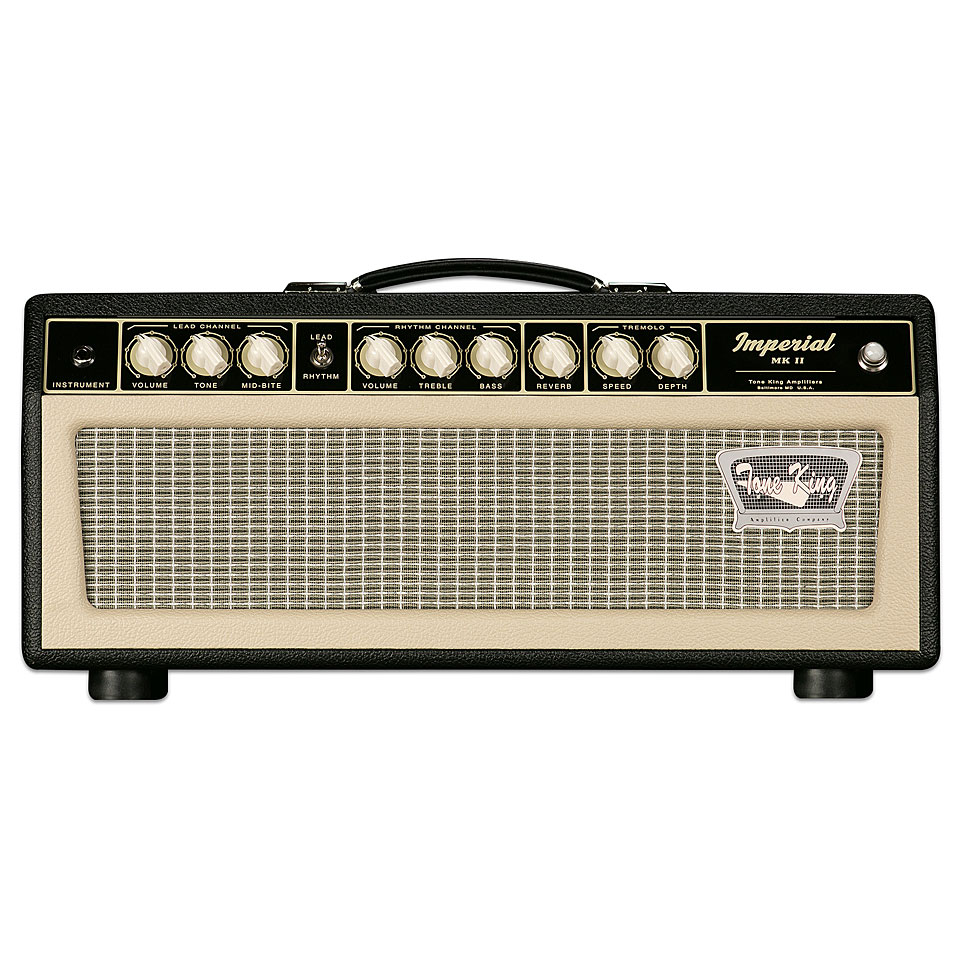 Tone King Imperial MKII Head Black Topteil E-Gitarre Tone King Imperial MKII Head Black Topteil E-Gitarre von Tone King