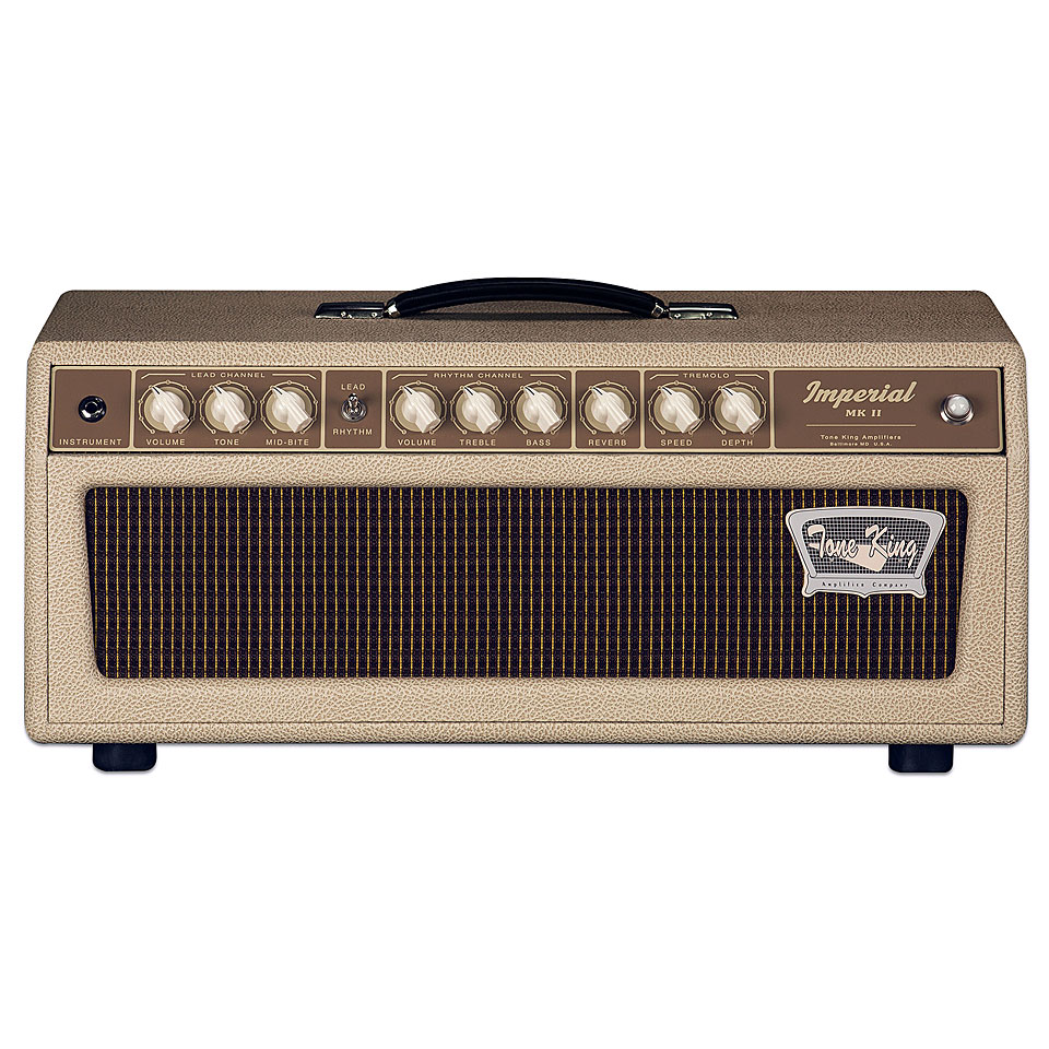 Tone King Imperial MKII Head Cream Topteil E-Gitarre Tone King Imperial MKII Head Cream Topteil E-Gitarre von Tone King