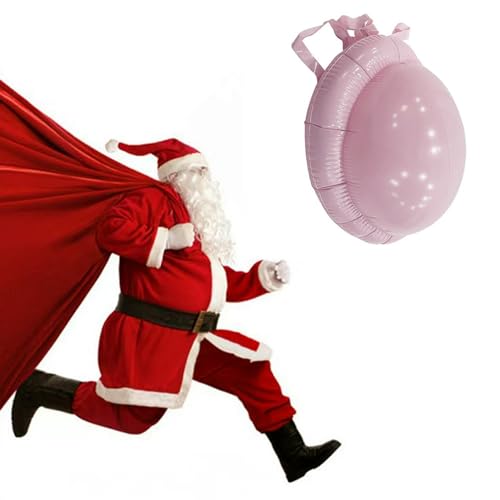 Tongdejing Aufblasbarer Weihnachtsmann-Bauch, aufblasbar, künstlicher Schwangerschaftsbauch, Cosplay-Bauch, Party-Dekoration, Bühnenrequisiten für Halloween, Cosplay-Party, Weihnachts-Kostüm (Rosa) Tongdejing Aufblasbarer Weihnachtsmann-Bauch, aufblasbar, künstlicher Schwangerschaftsbauch, Cosplay-Bauch, Party-Dekoration, Bühnenrequisiten für Halloween, Cosplay-Party, Weihnachts-Kostüm (Rosa) von Tongdejing