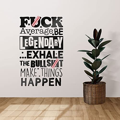 Ein Vinyl Wandkunst Aufkleber für die Wohnzimmer Dekor - Aufkleber Wanddekoration - Wandaufkleber für Flur - Heimdekorationen - Schwarz Weiß - Schwarz - Medium - WS10 Ein Vinyl Wandkunst Aufkleber für die Wohnzimmer Dekor - Aufkleber Wanddekoration - Wandaufkleber für Flur - Heimdekorationen - Schwarz Weiß - Schwarz - Medium - WS10 von Tongue in Peach