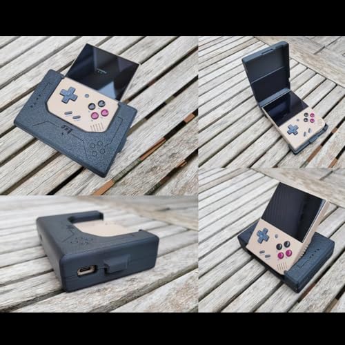 Hartschalenkoffer für Miyoo Mini Plus Spielkonsole 3 in 1 Schutzhülle Tragbare Retro 3.5Zoll Handheld Spielkonsole - Nur Gehäuse von Tonguk