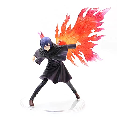 Tongyundacheng 26 cm Tokyo Ghoul Figuren Touka Kirishima Anime Action Figur Sammlerstückmodell PVC Cartoon Modell Puppe Desktop Dekoration Ornamente von Tongyundacheng