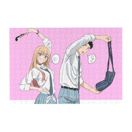 Anime Character Jigsaw, Kitagawa Marin/Kuroe Shizuku/Inui Sajuna Figur Poster, 200/300/500 Stück DIY Pädagogische Puzzles (Holz) von Tongyundacheng