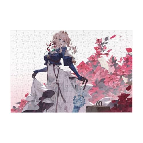 Anime Character Jigsaw, Violet Evergarden/Claudia Hodgins Figure Poster, 200/300/500 Pieces DIY Educational Jigsaws (Wooden) von Tongyundacheng