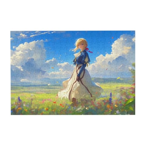 Anime Character Jigsaw, Violet Evergarden/Claudia Hodgins Figure Poster, 200/300/500 Pieces DIY Educational Jigsaws (Wooden) von Tongyundacheng