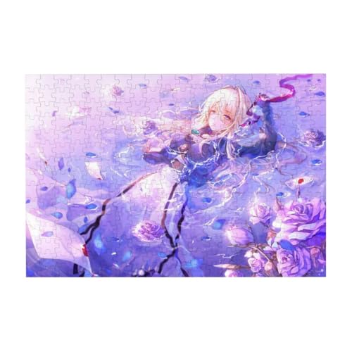 Anime Character Jigsaw, Violet Evergarden/Claudia Hodgins Figure Poster, 200/300/500 Pieces DIY Educational Jigsaws (Wooden) von Tongyundacheng