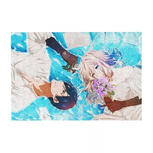 Anime Character Jigsaw, Violet Evergarden/Claudia Hodgins Figure Poster, 200/300/500 Pieces DIY Educational Jigsaws (Wooden) von Tongyundacheng