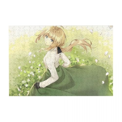 Anime Character Jigsaw, Violet Evergarden/Claudia Hodgins Figure Poster, 200/300/500 Pieces DIY Educational Jigsaws (Wooden) von Tongyundacheng