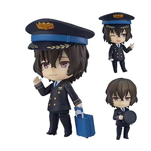 Bungo Stray Dogs Anime Figur Nakahara Chuuya Dazai Osamu Änderung Gesicht Action Figur PVC Modell Desktop Dekoration Ornamente von Tongyundacheng