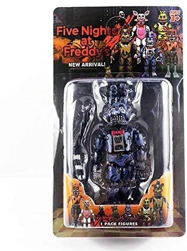 Fünf Nächte Spielfiguren Schwester Location Foxy Bonnie Horror-Puppe Aufhellung bewegliche Gelenke Action Figuren Fünf Nächte Fans Geschenke Fünf Nächte Spielfiguren Schwester Location Foxy Bonnie Horror-Puppe Aufhellung bewegliche Gelenke Action Figuren Fünf Nächte Fans Geschenke von Tongyundacheng