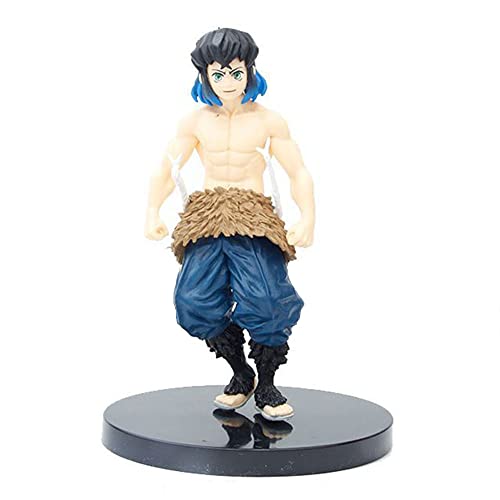 Hashibira Inosuke Actionfigur 16cm - Anime Figur Modell Kimetsu No Yaiba PVC Statue Modell Sammlerstücke Heimdekoration Ornamente von Tongyundacheng